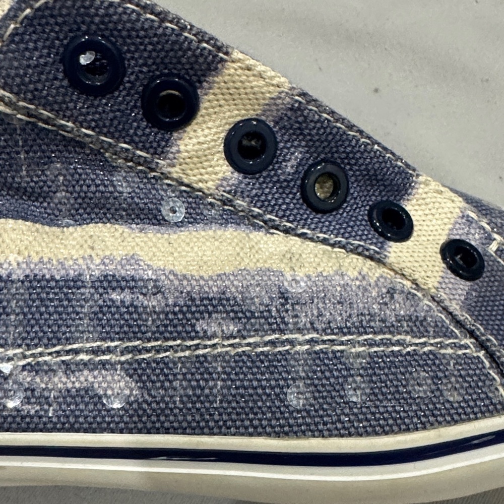 Coach Blue and Cream Slip-On Sneakers - Picture 10 of 10